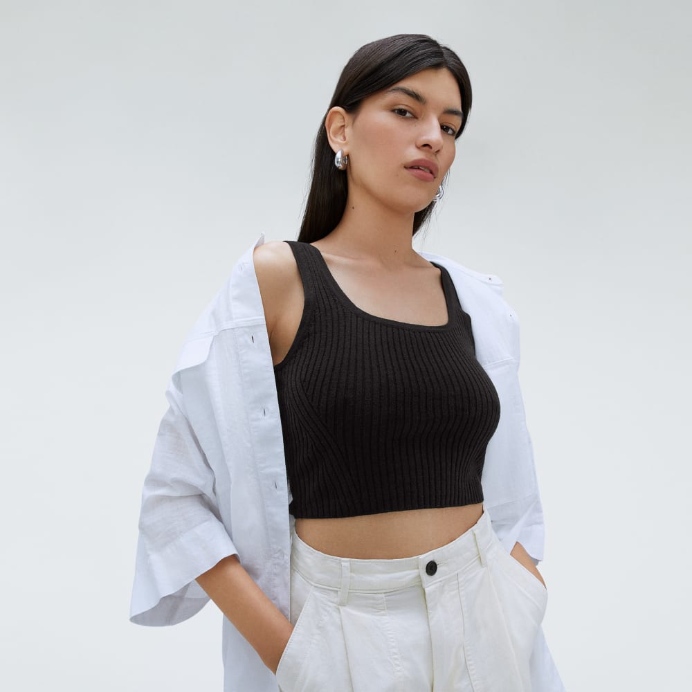 womens-cotton-merino-cami-black