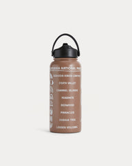 unisex-parks-water-bottle-brown | alt