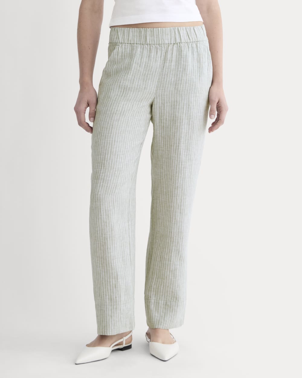 womens-linen-easy-pant-oil-green-white