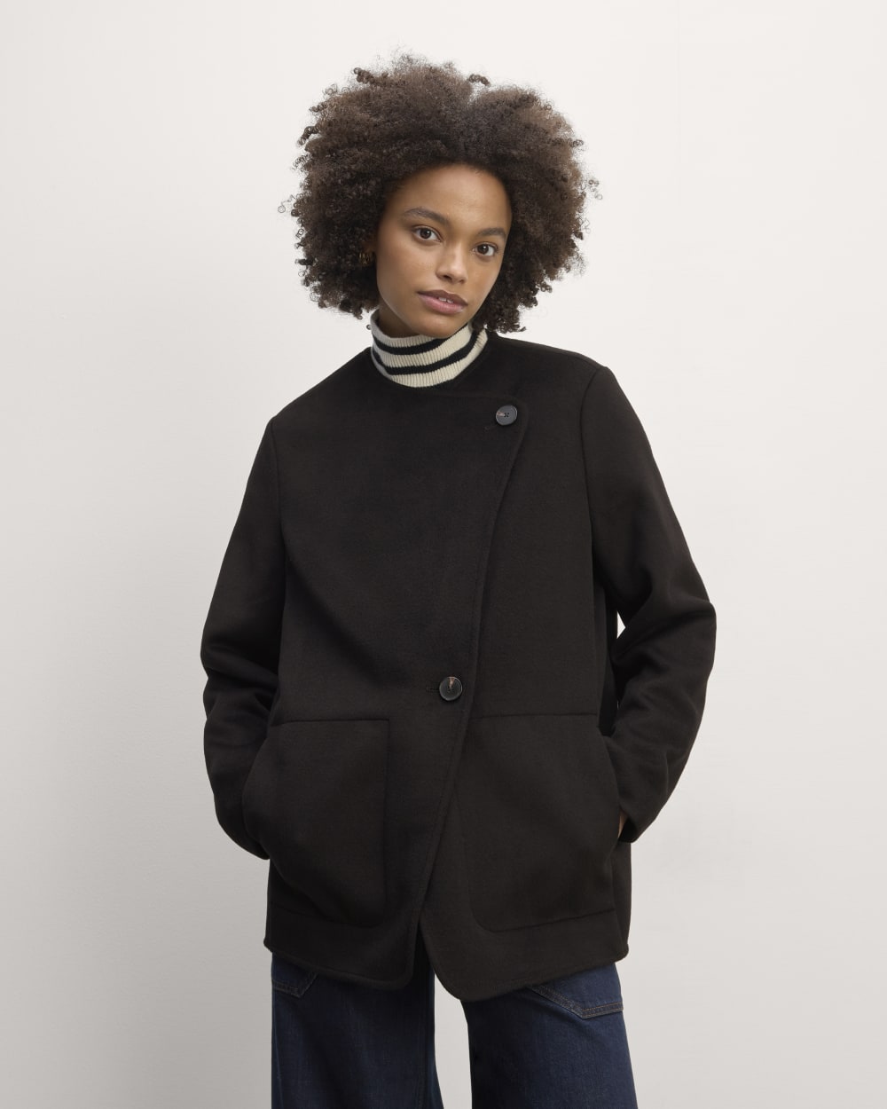 womens-wool-drape-october-coat-black | primary