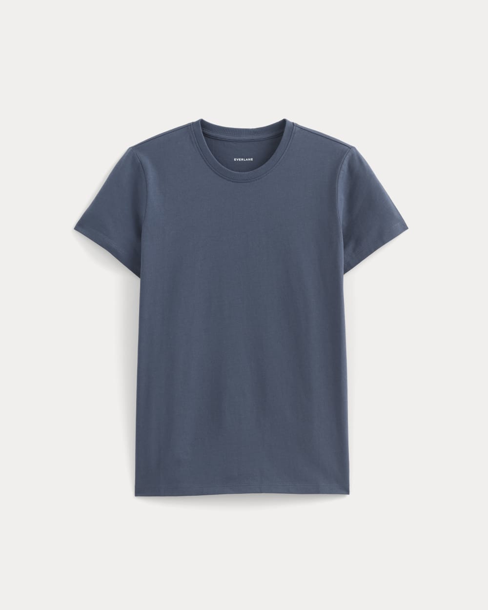 womens-organic-cotton-slim-crew-tee-deep-cobalt | alt