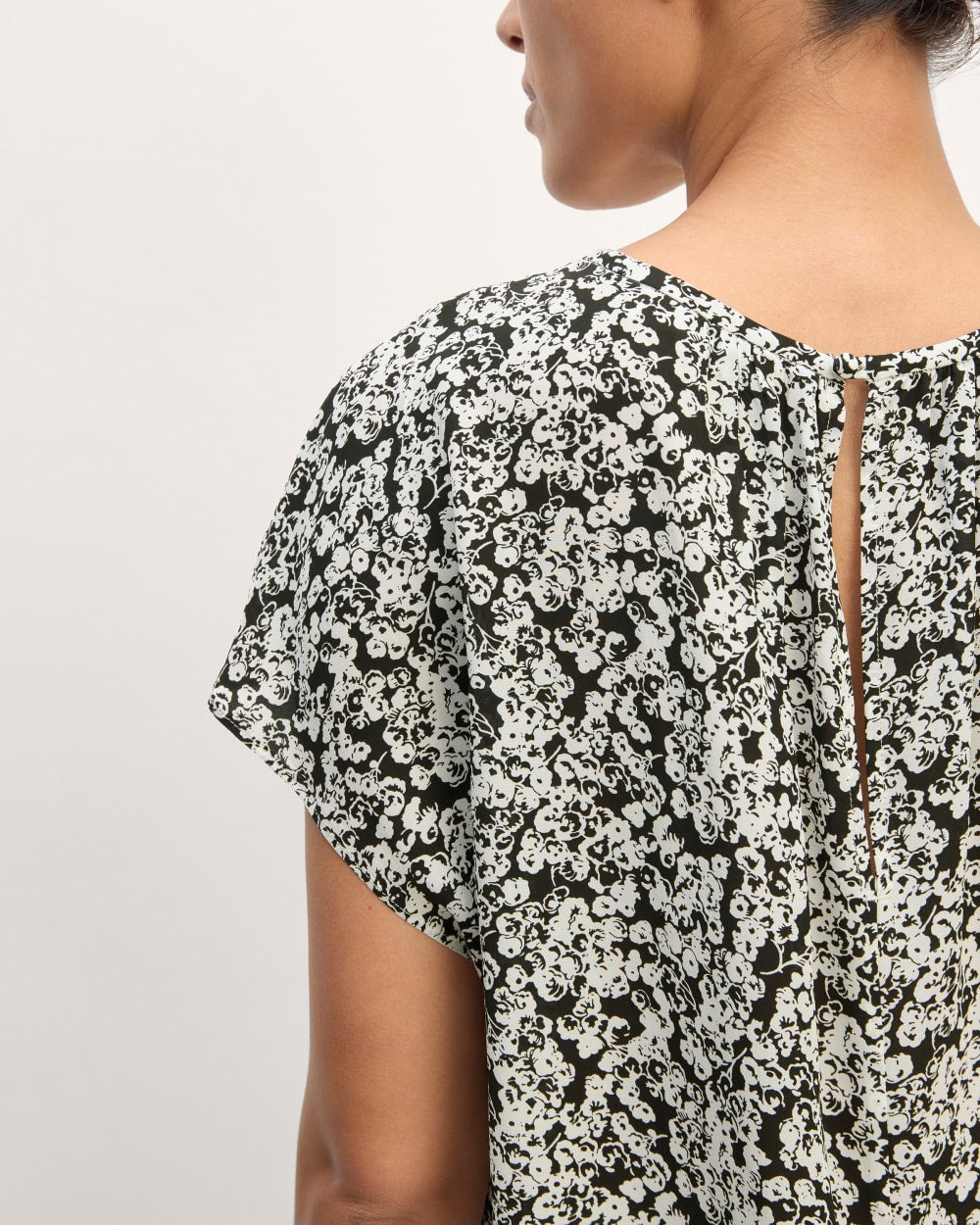 womens-viscose-gathered-neck-top-black-bone-mini-floral