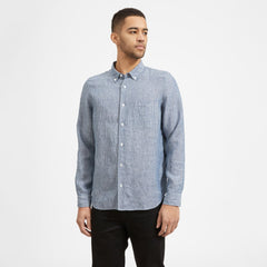 mens-linen-stndrd-fit-shirt-blue-white | primary