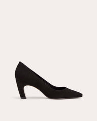 womens-banana-pump-black-suede | primary