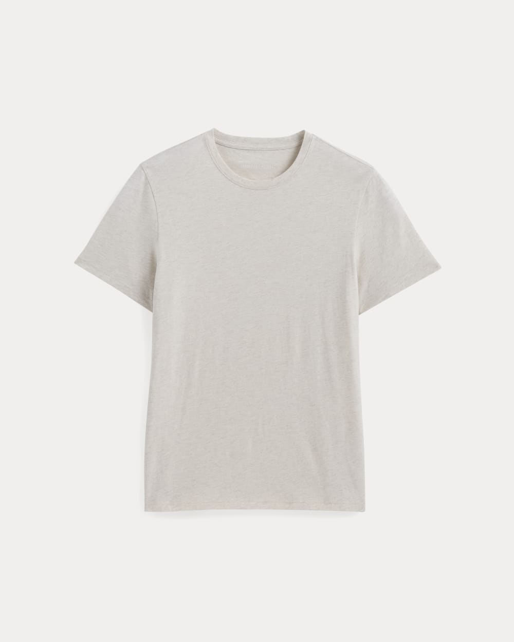 mens-essential-organic-crew-uniform-heathered-oat | alt