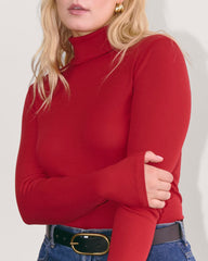 womens-supima-rib-turtleneck-berry-red