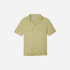 mens-linen-camp-shirt-leek | alt