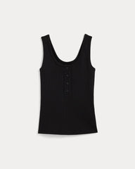 womens-selfie-henley-tank-black | alt