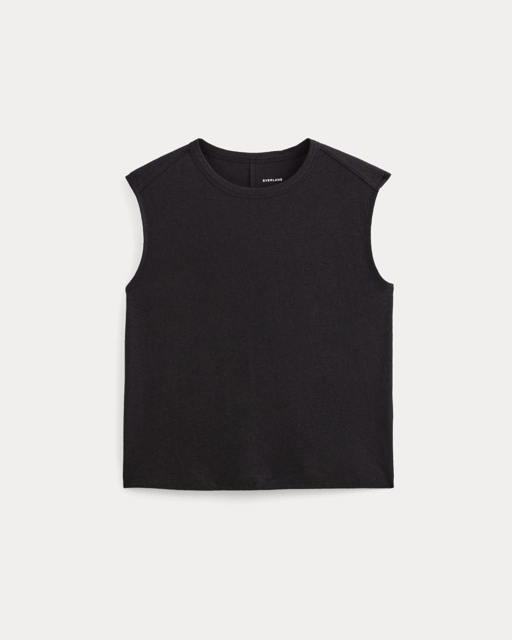 womens-muscle-tee-cotton-linen-black | alt