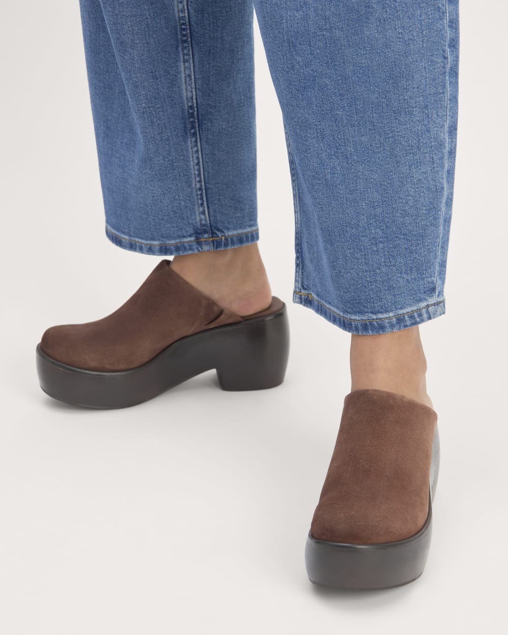 womens-wooden-puffa-clog-dark-umber-suede | alt