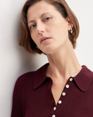 womens-ultrafine-merino-ribbed-polo-burgundy