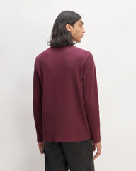 mens-waffle-ls-crew-burgundy