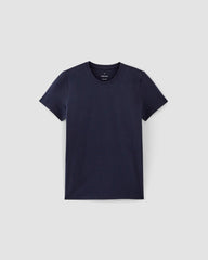 womens-organic-cotton-slim-crew-tee-navy | alt
