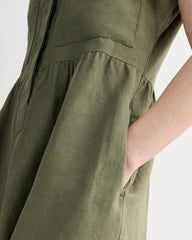 womens-linen-workwear-midi-dress-kalamata