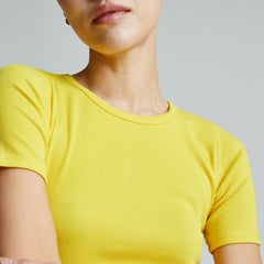 womens-supima-micro-rib-crew-yellow