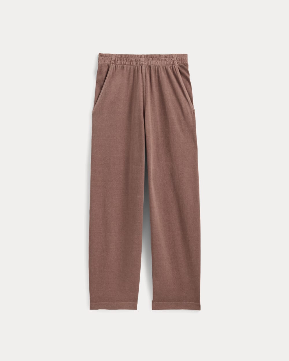 womens-jersey-barrel-pant-brown-garment-dye | alt
