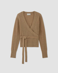 womens-alpaca-wrap-sweater-tigers-eye-brown | alt