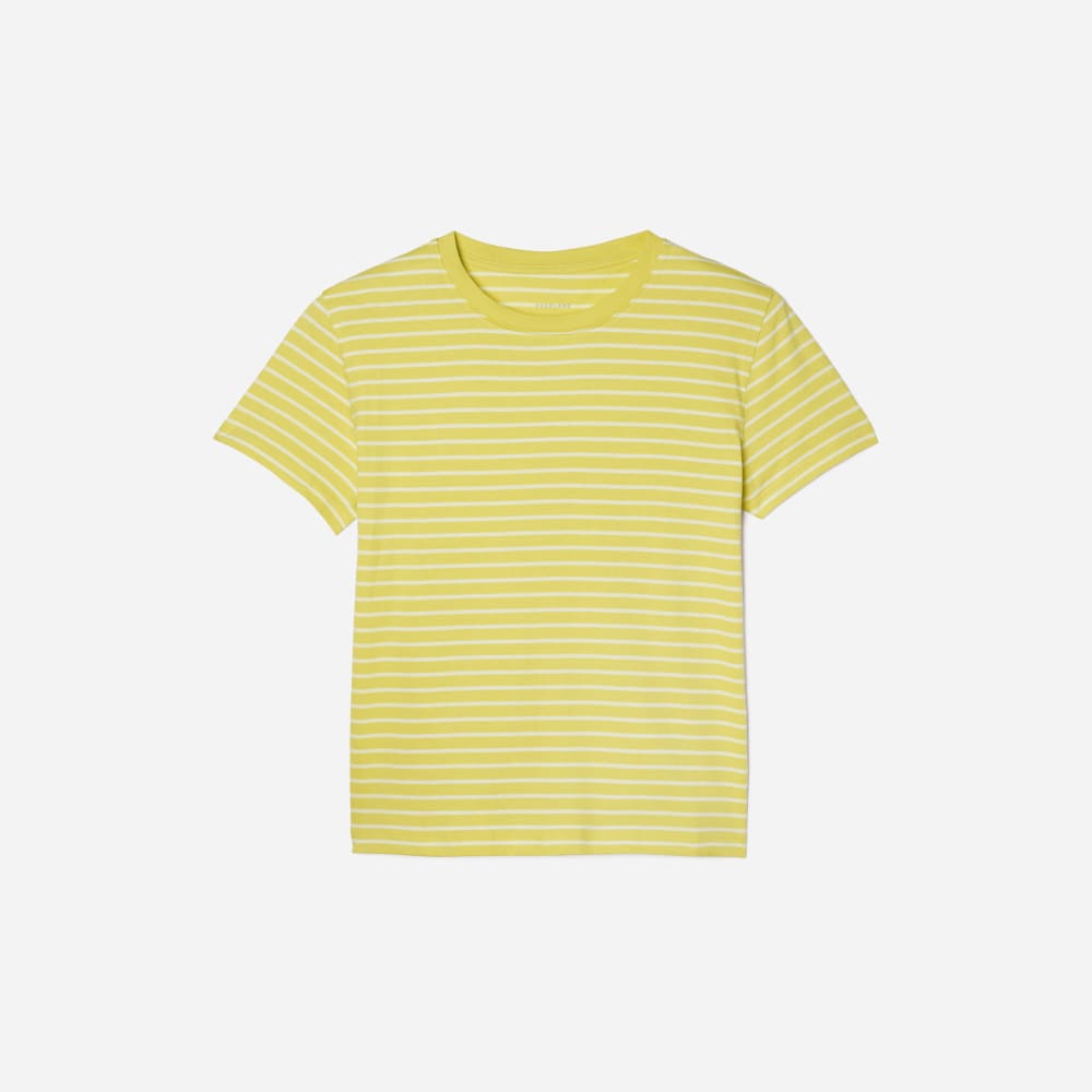 womens-organic-cotton-box-cut-tee-acacia-tan-stripe | alt