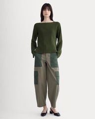 womens-boatneck-top-in-everyday-cotton-dark-green