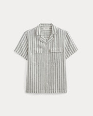mens-linen-ss-camp-shirt-bone-black | alt
