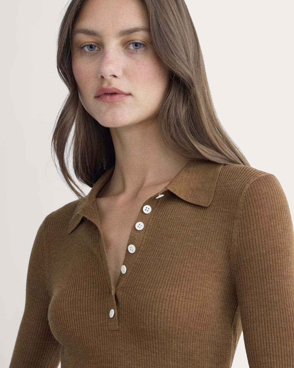 womens-ultrafine-merino-ribbed-polo-heather-toffee