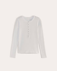 womens-pima-rib-long-sleeve-henley-white | alt