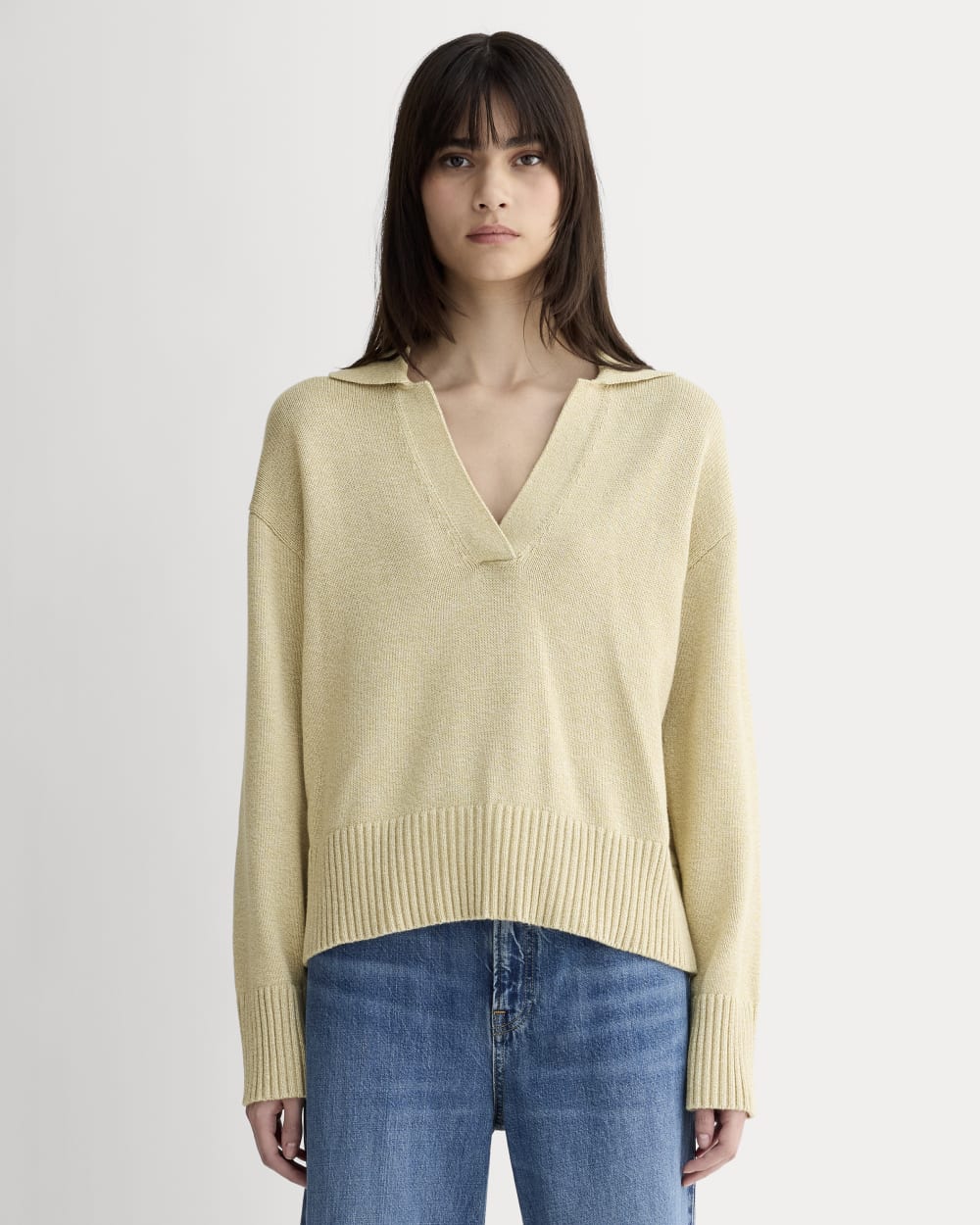 womens-cotton-boxy-polo-mojave-desert-natural | primary