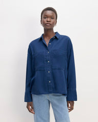 womens-tencel-boxy-shirt-bellwether-blue | primary