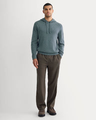 mens-felted-wool-hoodie-heather-midnight-navy