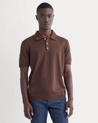 mens-no-sweat-ss-polo-dark-mahogany | primary