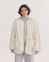 womens-teddy-fleece-liner-jacket-heathered-oat | primary