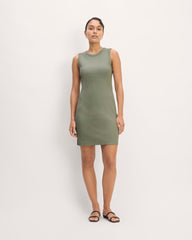 womens-rib-knit-mini-dress-sage-green