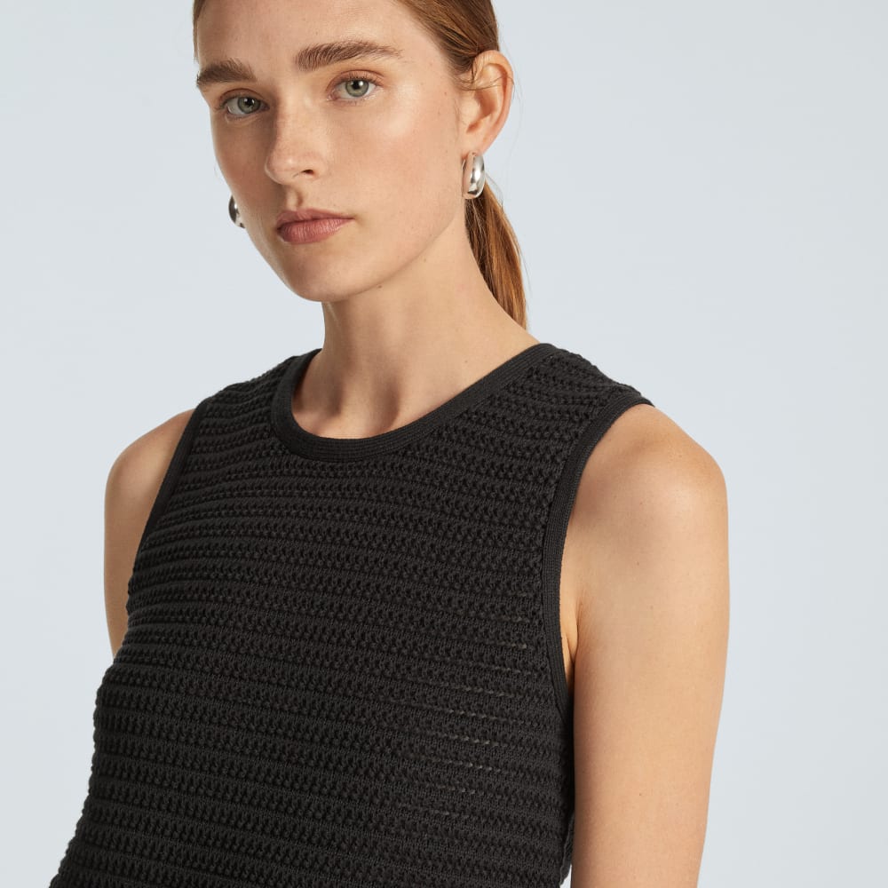 womens-crochet-knit-cami-black