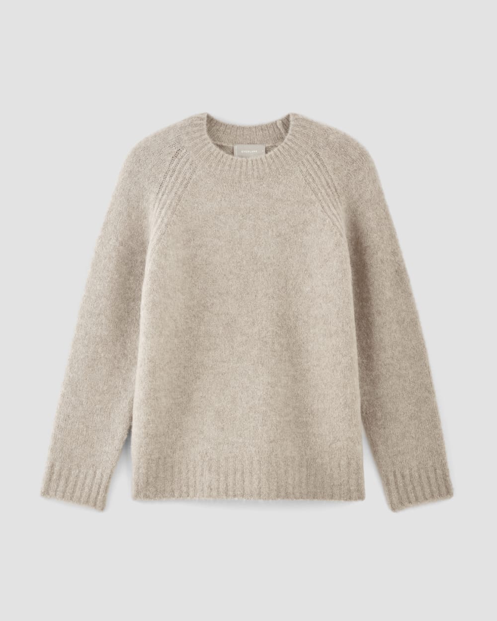 womens-superfuzz-alpaca-crew-light-oat | alt