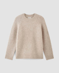 womens-superfuzz-alpaca-crew-light-oat | alt