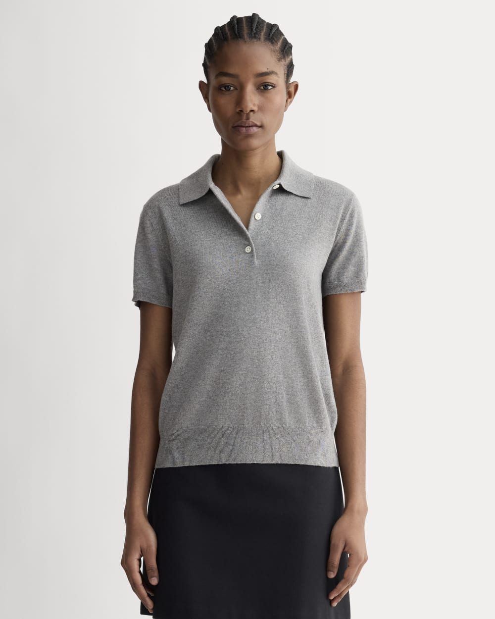 womens-polo-cotton-cashmere-heather-charcoal | primary