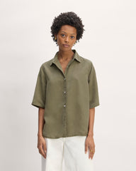 womens-tencel-oversized-ss-shirt-kalamata | primary