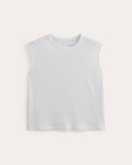 womens-muscle-tee-cotton-linen-white | alt