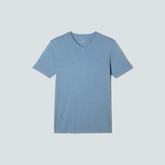 mens-organic-cotton-v-neck-tee-greyish-blue