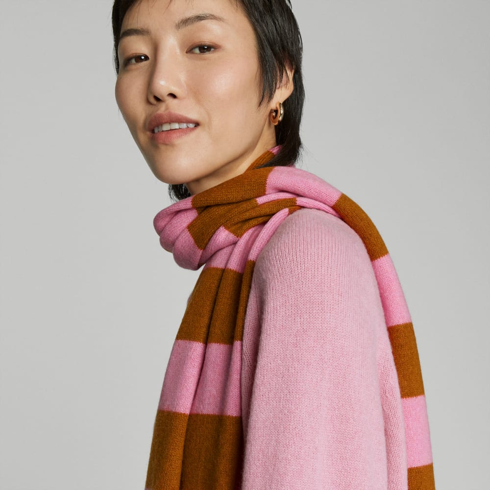 unisex-recashmere-scarf-tapenade-bubblegum | alt