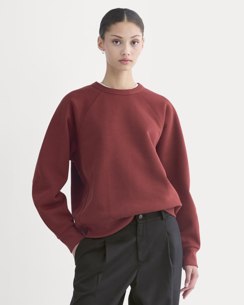 womens-fleece-raglan-crewneck-merlot | primary