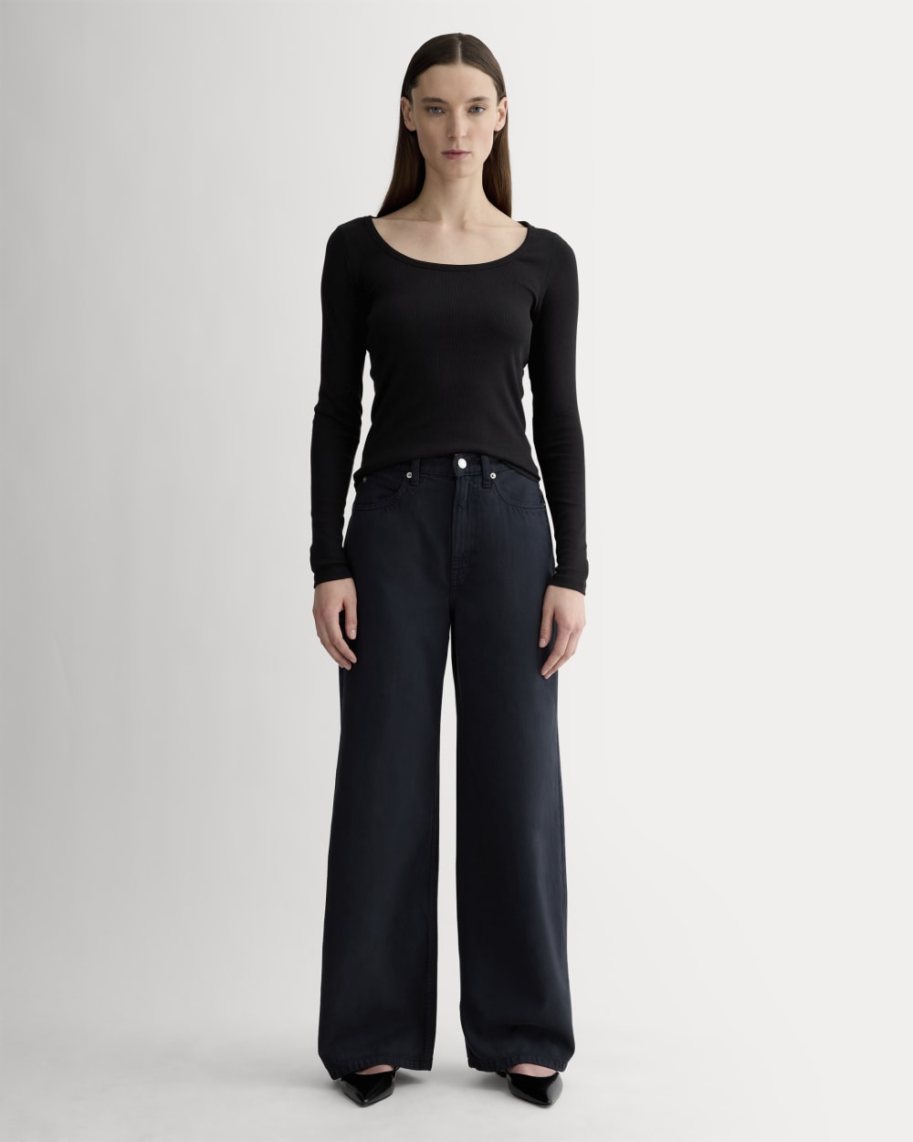 womens-pima-micro-rib-long-sleeve-tee-black