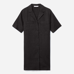 womens-linen-workwear-dress-black | alt