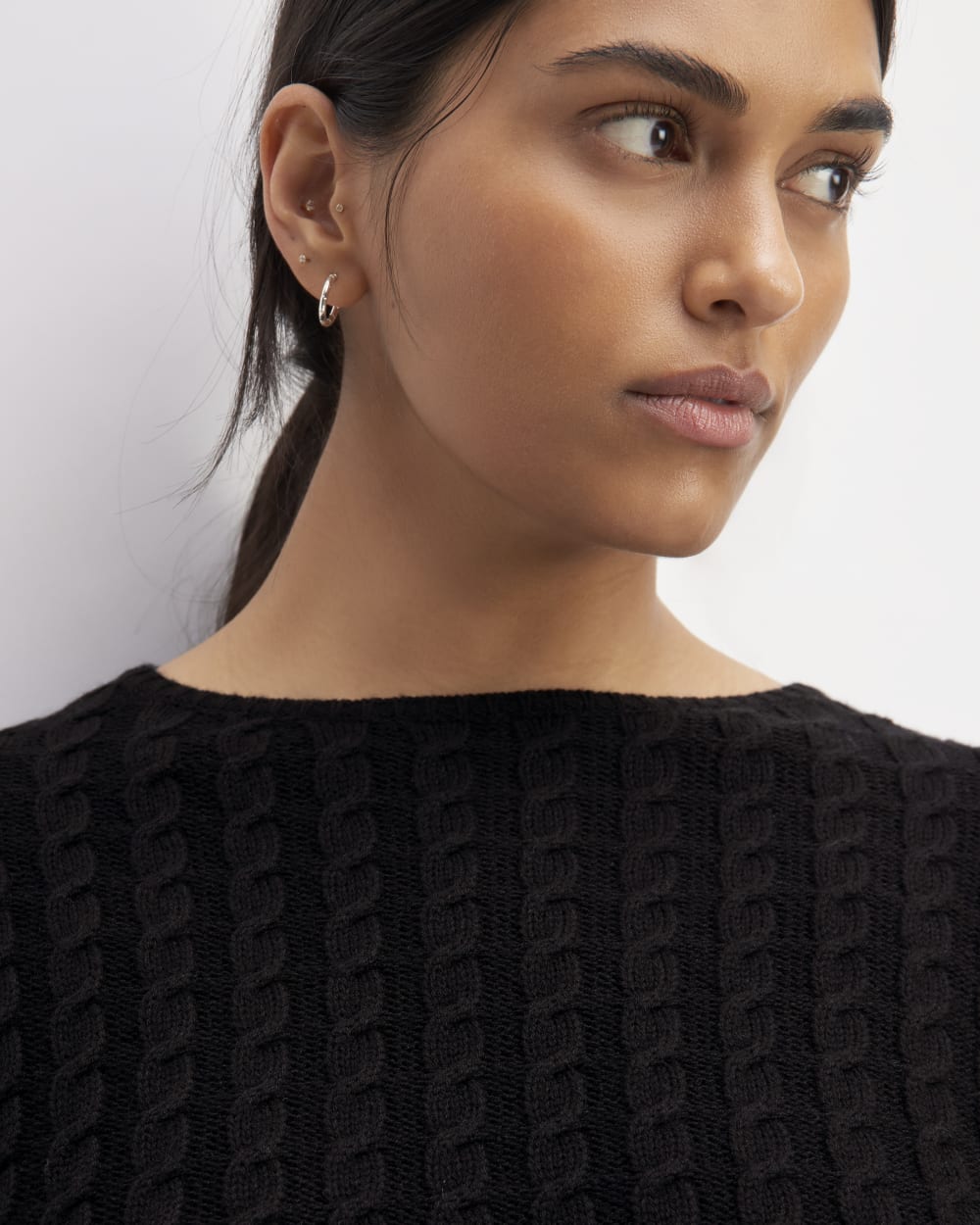 womens-cotton-merino-cable-crew-black