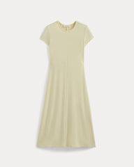 womens-midi-tee-dress-in-butterknit-light-yellow | alt