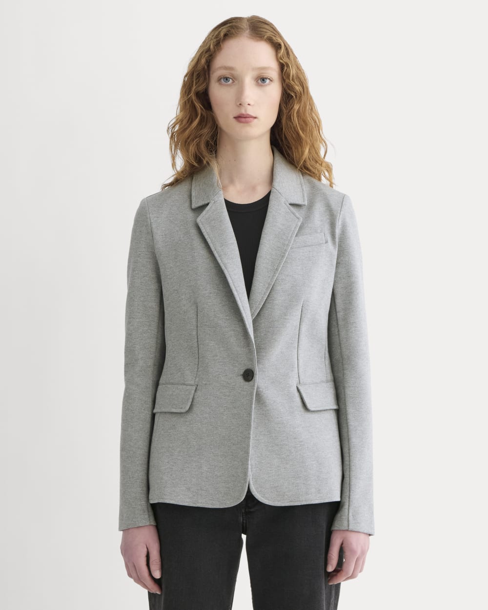 womens-dream-blazer-mid-heather-grey | primary