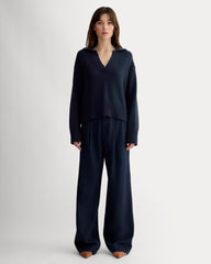 womens-cotton-boxy-polo-navy