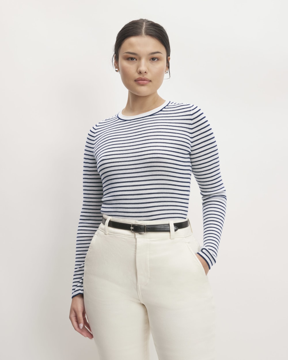 womens-ultrafine-merino-ribbed-crew-bone-navy | primary