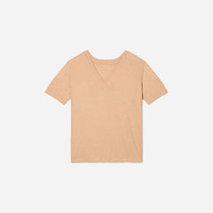 womens-hemp-ctn-v-tee-hazelnut | alt