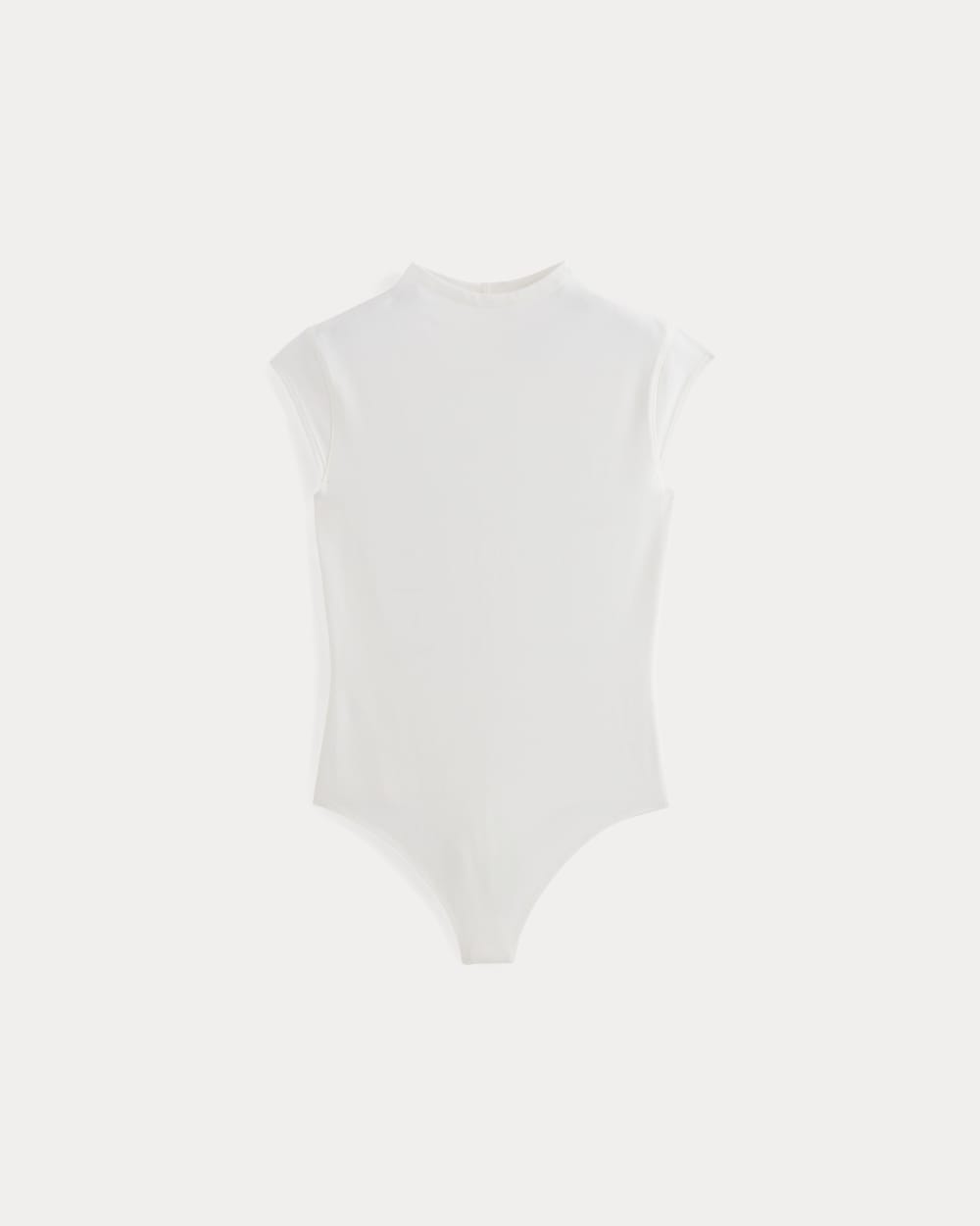 womens-form-funnel-neck-bodysuit-white | alt